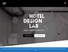 Tablet Screenshot of hoteldesignlab.com